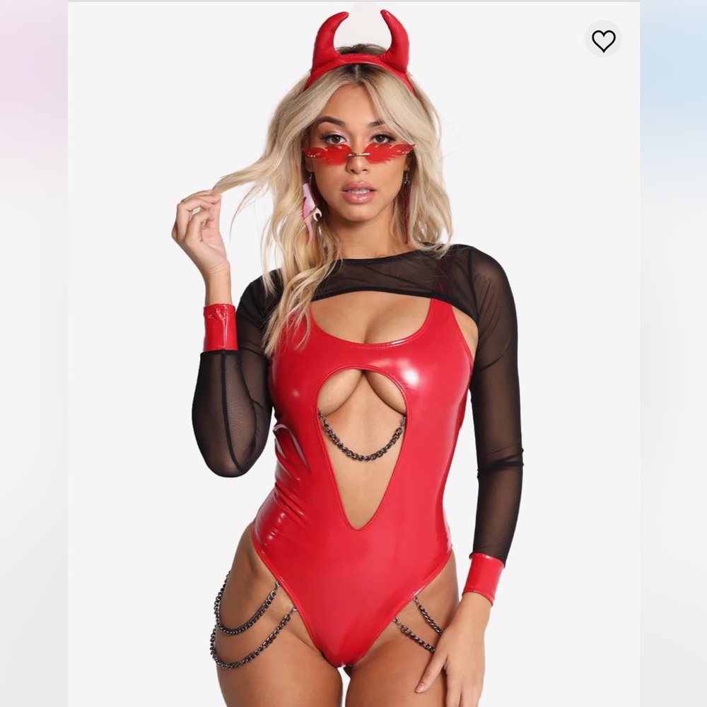 IHeartRaves Sexy Devil Halloween Costume (Never Worn)